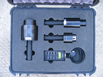 Various ForceCheck measuring bars in a case (Click image to enlarge)