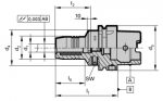 HSK-A 63 Hydraulic Chucks (Click image to enlarge)