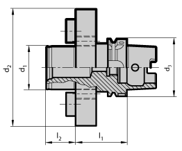 Guhring HSK-A Milling Arbors