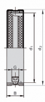 HSK PowerClamp Brass Locking Rings - HSK-C 25 (Click image to enlarge)