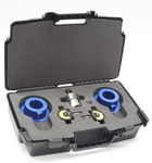 HSK Tool Holder Taper Inspection Gauge With Gauge Master and Carrying Case (Click image to enlarge)