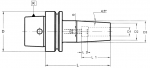 Laip HSK-E Shrink Fit Chucks (Standard Length) (Click image to enlarge)