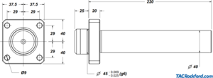 Doosan  Lathe Turret Alignment Bars