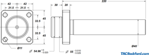 Biglia  Lathe Turret Alignment Bars