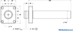 Lathe Turret Alignment Bar for DMG Mori CTX310ECO-BMT / NZ1500 / NZ2000 (Click image to enlarge)