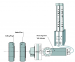 Coiled hose  Pneumatic Spindle Taper Gauges (Click image to enlarge)