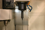 Measuring adapter inside spindle (Click image to enlarge)