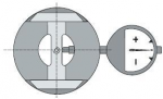 HSK-A/C 40 Tool Holder Drive Key Tool Taper Gauges (Click image to enlarge)