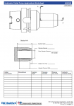 Hydraulic Collet Force Application Worksheet