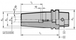 HSK-E 40 Heat Shrink Fit Chucks (Click image to enlarge)