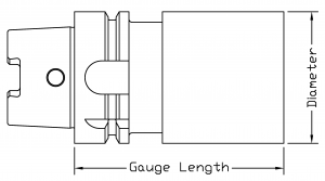 HSK-A50 - 25 to 63 Tool Holder Blanks