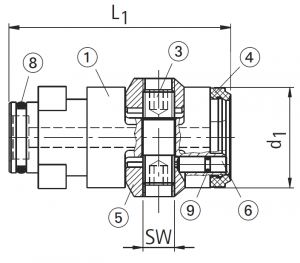 HSK-A32 Manual Clamping Cartridge KS32-05