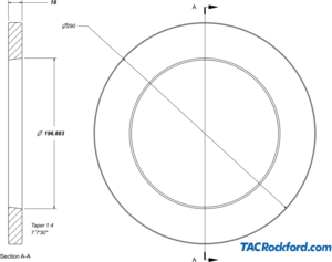 DIN55026-11, DIN55027-11, A1-11, A2-11, B1-11, B2-11  Lathe Spindle Face Ring