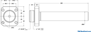 Doosan  Lathe Turret Alignment Bars