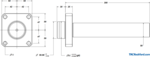 Lathe Turret Alignment Bar for DMG MORI NLX1500-NLX2000 / NLX2500-NLX3000
NL2000 (S)MC-2500 (S)MC / NL3000MC (12 stations) (Click image to enlarge)