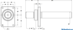 Lathe Turret Alignment Bars (Click image to enlarge)