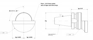 Steep Taper Master Setting Gauges - Steep Taper 40 (DIN)