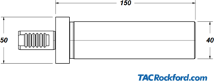 VDI 20 Runout Test Bar, per DIN 69880