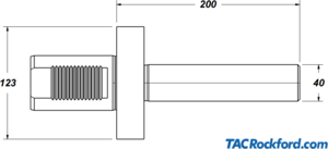 VDI 60 VDI Lathe Turret Alignment Bars