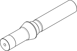TF25 Swiss-Style Collet Runout Test Bar (Click image to enlarge) TF25 Swiss-Style Collet Runout Test Bar